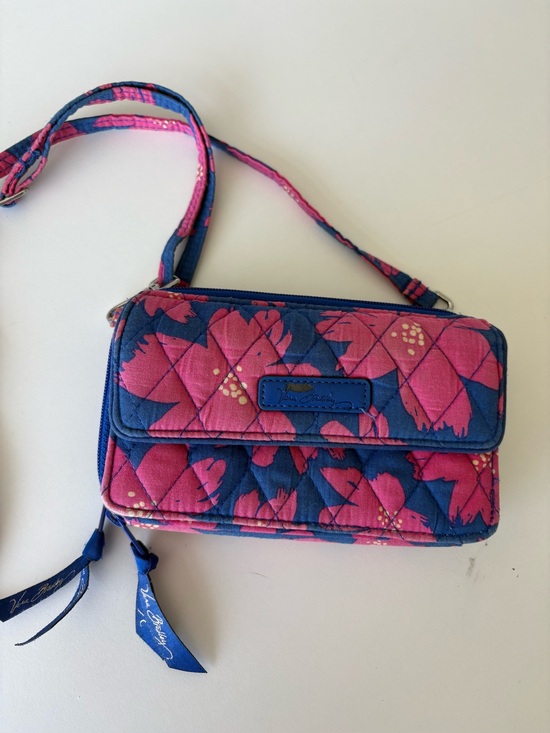 Vera Bradley Handbags - Vera Bradley Crossbody floral zip wallet bag